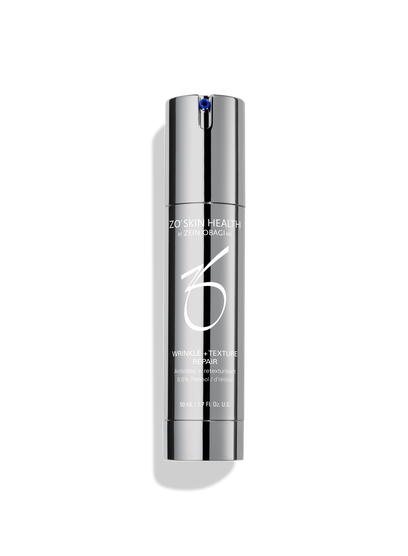 Wrinkle + Texture Repair features 0.5% retinol that acts like a 1% retinol due to its microemulsion delivery system, allowing it to penetrate deeper into the skin for enhanced results. This high-potency formula visibly reduces wrinkles, refines skin texture, and supports long-lasting hydration, restoring a smoother, more youthful appearance.
Key Benefits:
Reduces Lines & Wrinkles: Minimizes the appearance of fine lines and wrinkles for a more youthful look.
Deep Penetration: 0.5% retinol works like 1% ret