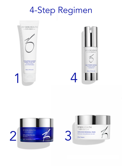 daily skincare program, youthful complexion, even skin tone, reduce pore appearance, hydrated skin, anti-aging skincare, travel-size skincare routine