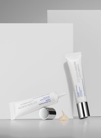 Brightening Eye Cream | Reduces Puffiness, Dark Circles &amp; Fine Lines
Formulated for the delicate eye area, this brightening eye cream targets multiple signs of aging, including puffiness, dark circles, and fine lines, while supporting skin’s elasticity for a smoother, more youthful look.

Key Benefits:

Supports Skin Elasticity: Enhances firmness and resilience around the eyes.
Reduces Puffiness &amp; Dark Circles: Minimizes under-eye bags and discoloration for a brighter appearance.
Softens Fine Lines: Smooths