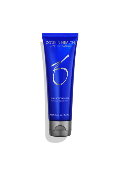 ZO Skin Health Dual Action Scrub | Chemical &amp; Physical Exfoliation for Clear, Radiant Skin
Achieve a smoother, clearer complexion with the ZO Skin Health Dual Action Scrub, designed for both chemical and physical exfoliation to effectively clear breakouts and reveal radiant skin. This dual-action formula provides gentle exfoliation while reducing surface oil and improving skin texture. Perfect for use on both the face and body, it helps to deeply cleanse and promote healthy, glowing skin.