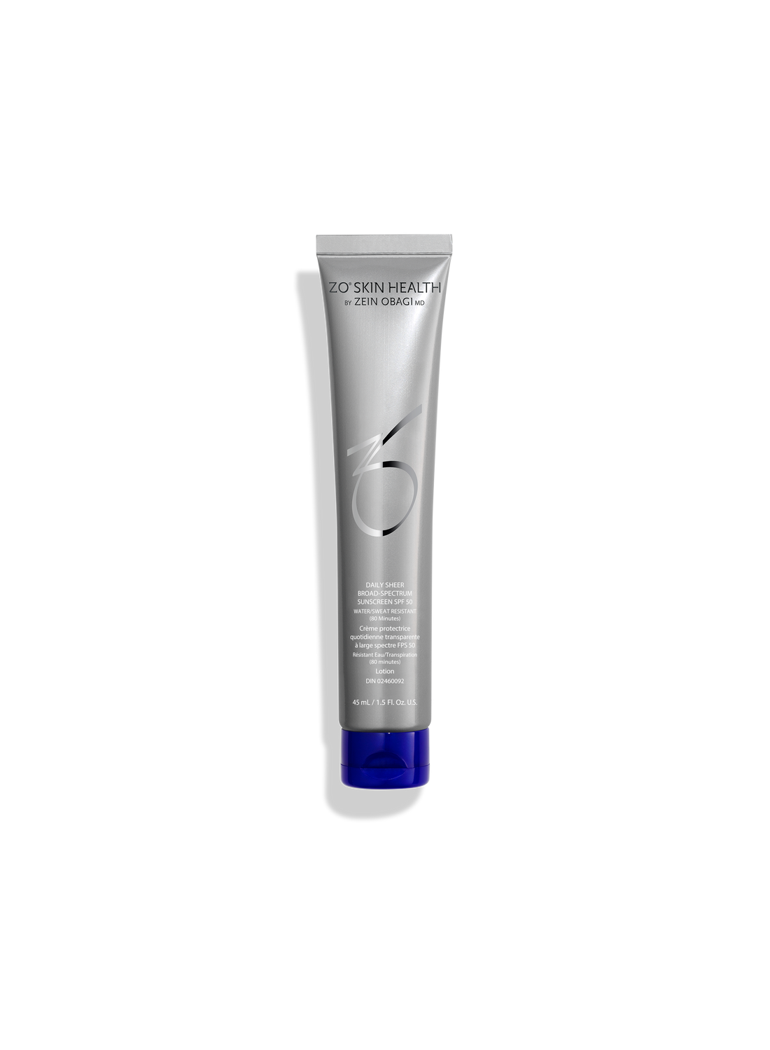 Water-Resistant Sunscreen with ZOX12® | Broad Spectrum &amp; Hydration
This non-greasy sunscreen with ZOX12® complex dries quickly to a sheer finish while providing UVA/UVB, IR-A rays, and HEV light protection. Its water and perspiration-resistant formula (up to 40 minutes) shields skin from environmental damage while keeping it hydrated.

Key Benefits:

Broad-Spectrum Protection: Shields against UVA and UVB rays for full sun defense.
Additional Blue Light &amp; IR-A Protection: Guards against HEV light and infrare