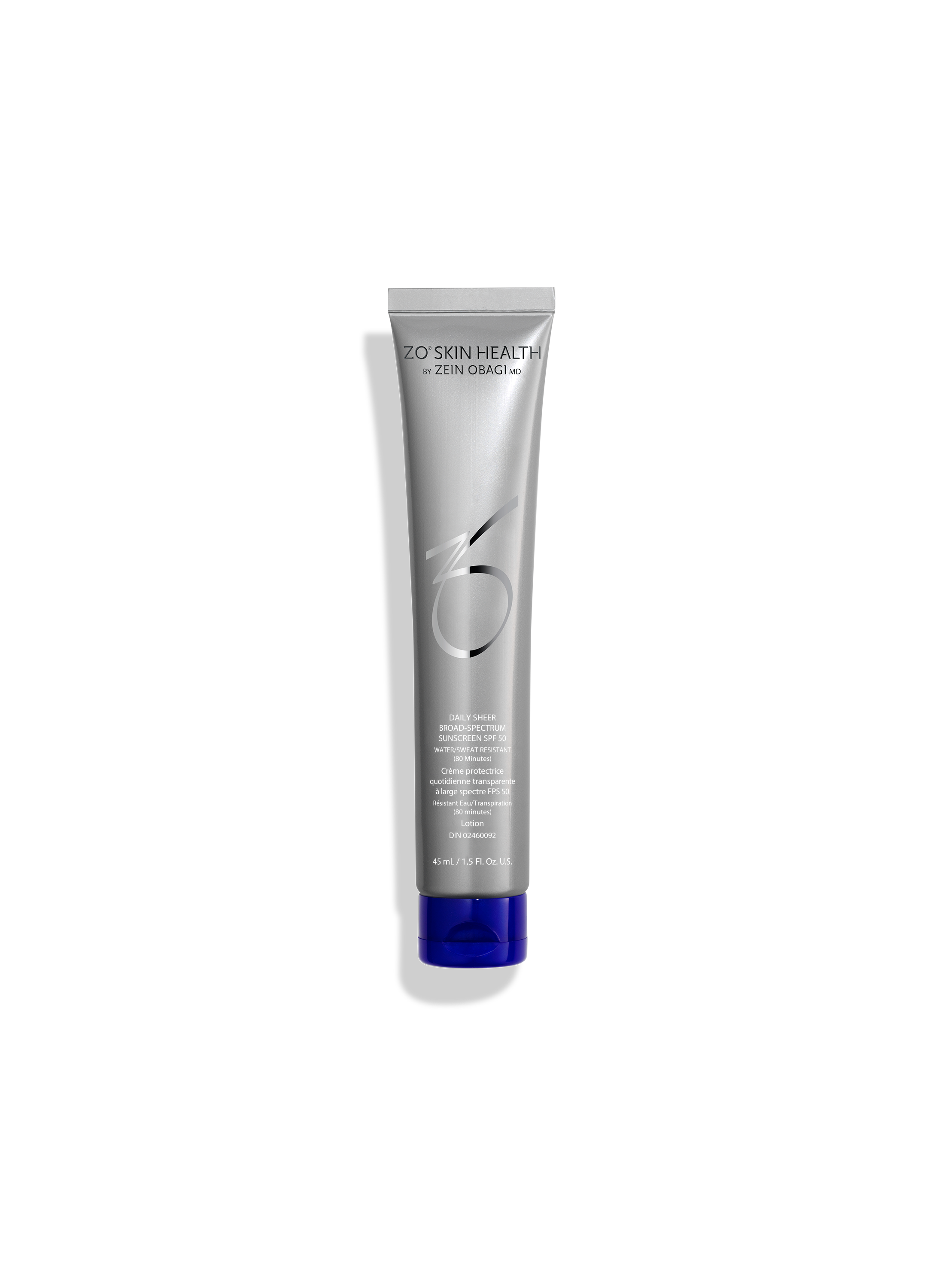 Water-Resistant Sunscreen with ZOX12® | Broad Spectrum &amp; Hydration
This non-greasy sunscreen with ZOX12® complex dries quickly to a sheer finish while providing UVA/UVB, IR-A rays, and HEV light protection. Its water and perspiration-resistant formula (up to 40 minutes) shields skin from environmental damage while keeping it hydrated.

Key Benefits:

Broad-Spectrum Protection: Shields against UVA and UVB rays for full sun defense.
Additional Blue Light &amp; IR-A Protection: Guards against HEV light and infrare