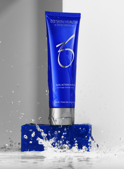 ZO Skin Health Dual Action Scrub | Chemical &amp; Physical Exfoliation for Clear, Radiant Skin
Achieve a smoother, clearer complexion with the ZO Skin Health Dual Action Scrub, designed for both chemical and physical exfoliation to effectively clear breakouts and reveal radiant skin. This dual-action formula provides gentle exfoliation while reducing surface oil and improving skin texture. Perfect for use on both the face and body, it helps to deeply cleanse and promote healthy, glowing skin.